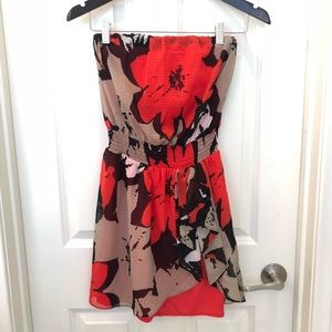 Strapless Guess brand dress